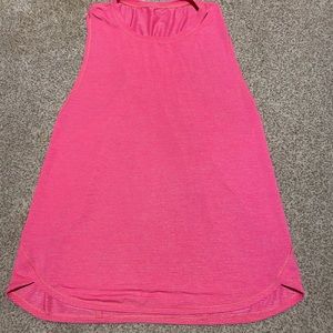 Lululemon pink tank top size 8